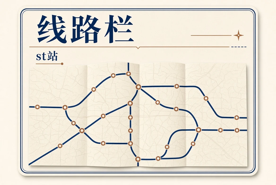 线路栏内容导览
