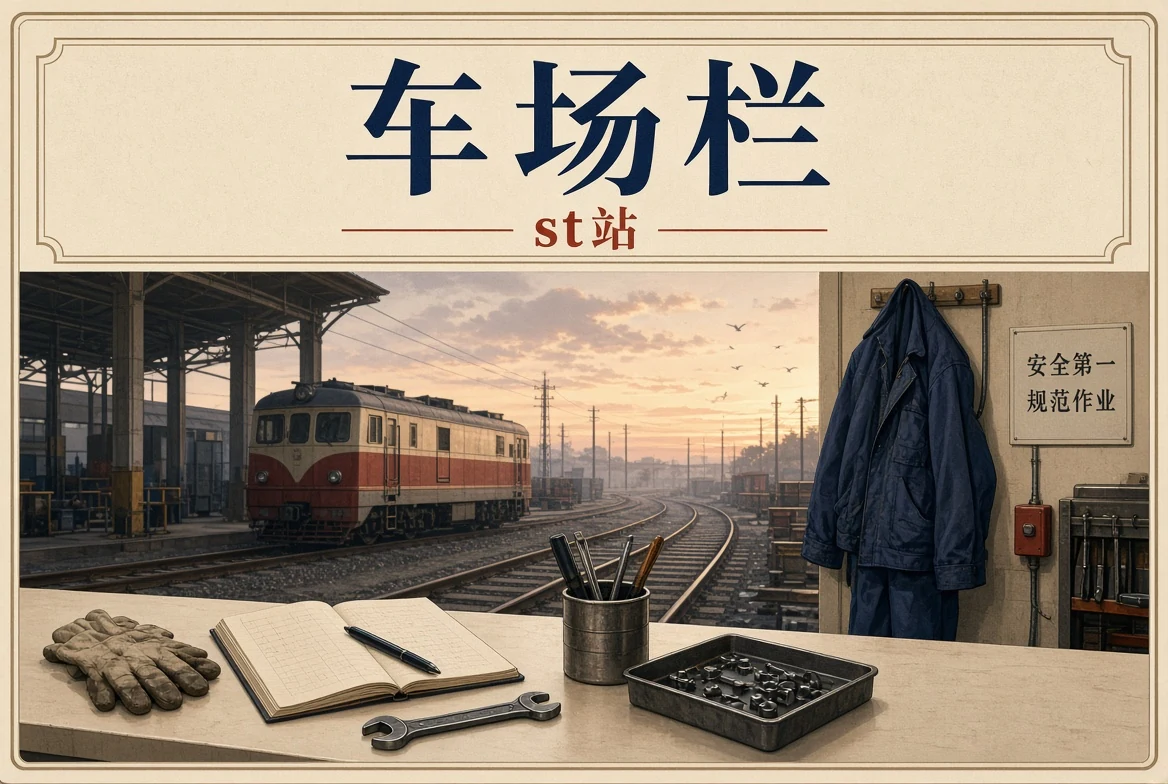 车场栏制作步骤